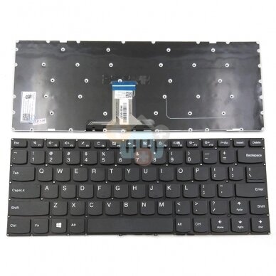 Klaviatūra Lenovo Yoga 710-14IKB su pašvietimu Klaviatūra Lenovo Yoga 710-14IKB su pašvietimu