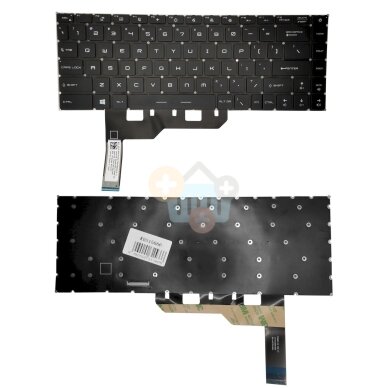 Klaviatūra MSI GE66, su pašvietimu (US) Klaviatūra MSI GE66, su pašvietimu (US)
