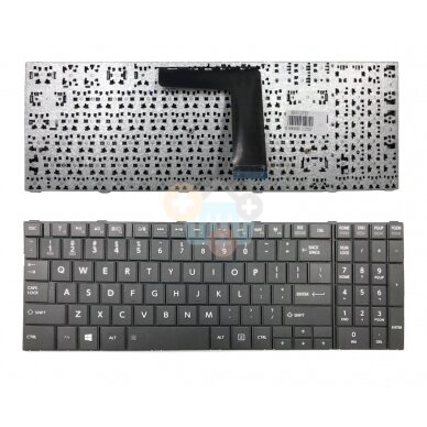 Klaviatūra Toshiba: Satellite C50-B, C50D-B, C55-B, C55D-B, C50A-B Klaviatūra Toshiba: Satellite C50-B, C50D-B, C55-B, C55D-B, C50A-B