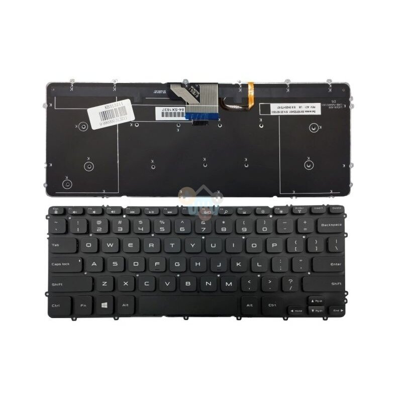 Klaviatūra DELL Precision M3800 XPS 15 9530 su pasvietimu (US) Klaviatūra DELL Precision M3800 XPS 15 9530 su pasvietimu (US)
