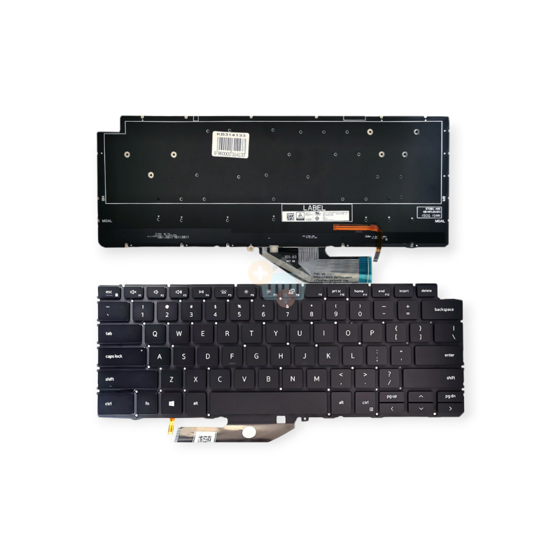 Klaviatūra DELL XPS 13 7390, 9730, 9780 (US)