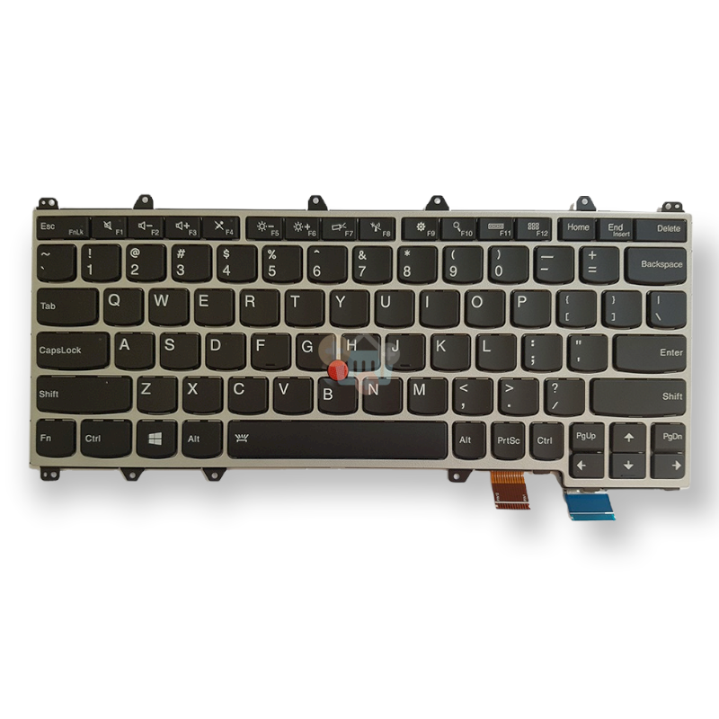 Nešiojamo kompiuterio klaviatūra LENOVO Yoga 260, 370, X380 su pašvietimu Nešiojamo kompiuterio klaviatūra LENOVO Yoga 260, 370, X380 su pašvietimu