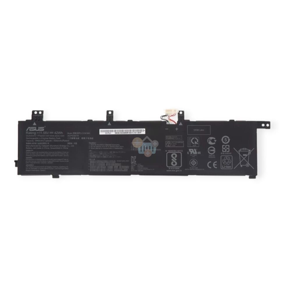 Kompiuterio baterija ASUS C31N1843 42Wh +++ TOP Saugumas Kompiuterio baterija ASUS C31N1843 42Wh +++ TOP Saugumas