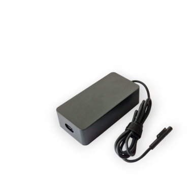 Kompiuterio įkroviklis Microsoft 60W 15V 4A + USB 1706 (Magnetic snap-in)