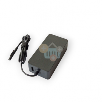 Kompiuterio įkroviklis Microsoft 60W 15V 4A + USB 1706 (Magnetic snap-in) 1 Kompiuterio įkroviklis Microsoft 60W 15V 4A + USB 1706 (Magnetic snap-in) 1