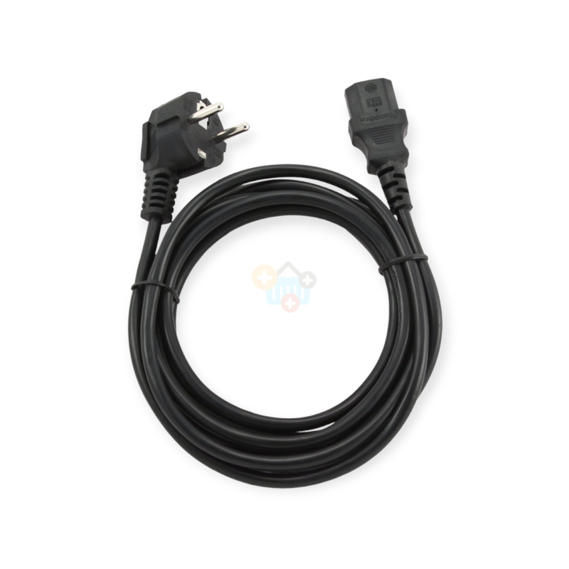 Kompiuterio, spausdintuvo maitinimo laidas 220V -> C13, 3m Kompiuterio, spausdintuvo maitinimo laidas 220V -> C13, 3m