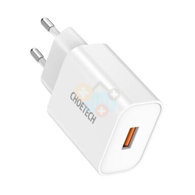 Kroviklis CHOETECH USB Type-A, 18W, QC3.0