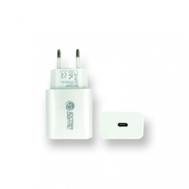 Kroviklis Extra Digital USB Type-C: 20W Fast Charge PD +++ TOP Efektyvumas Kroviklis Extra Digital USB Type-C: 20W Fast Charge PD +++ TOP Efektyvumas