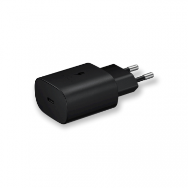 Kroviklis USB Type-C: 25W Samsung EP-T2510, juodas +++ TOP Kokybė