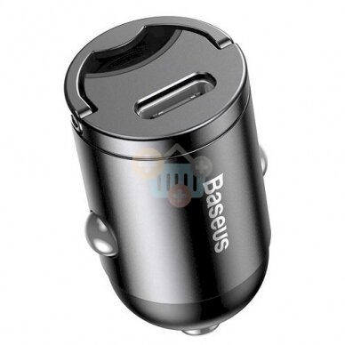 Kroviklis BASEUS USB-C: 12-24V, 30W, QC4.0, PD3.0, PPS Kroviklis BASEUS USB-C: 12-24V, 30W, QC4.0, PD3.0, PPS