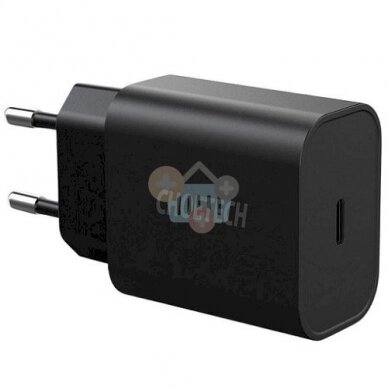 Kroviklis CHOETECH USB Type-C, 25W, PD+PPS Kroviklis CHOETECH USB Type-C, 25W, PD+PPS