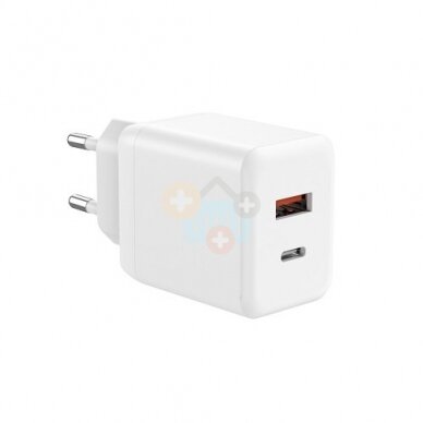 Kroviklis EXTRA DIGITAL USB Type-C, USB Type-A: 35W, PPS Kroviklis EXTRA DIGITAL USB Type-C, USB Type-A: 35W, PPS