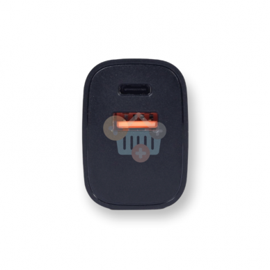 Kroviklis USB Type-C+ USB-A: 18W Fast Charge Gembird, juodas +++ TOP Balansas 2 Kroviklis USB Type-C+ USB-A: 18W Fast Charge Gembird, juodas +++ TOP Balansas 2