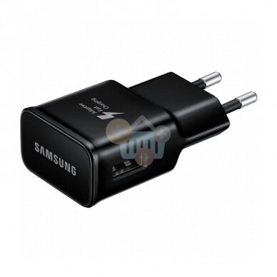 Kroviklis Samsung USB-A 15W EP-TA200, juodas +++ TOP Kokybė Kroviklis Samsung USB-A 15W EP-TA200, juodas +++ TOP Kokybė