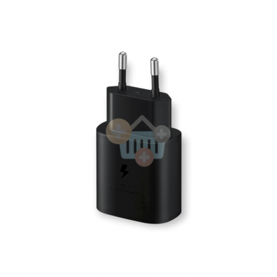 Kroviklis USB Type-C: 25W Samsung EP-T2510, juodas +++ TOP Kokybė 1 Kroviklis USB Type-C: 25W Samsung EP-T2510, juodas +++ TOP Kokybė 1
