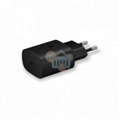 Kroviklis USB Type-C: 25W Samsung EP-T2510, juodas +++ TOP Kokybė Kroviklis USB Type-C: 25W Samsung EP-T2510, juodas +++ TOP Kokybė