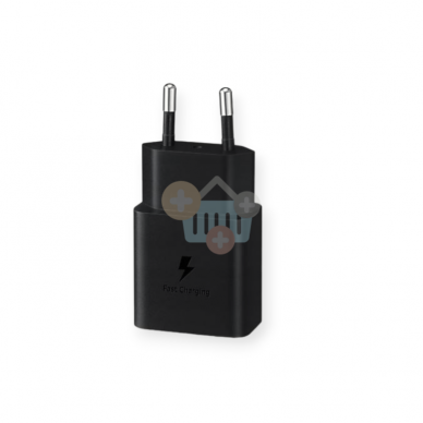 Kroviklis Samsung Fast Charging EP-T1510 15W PD Type C + kabelis Type-C -> Type-C 1 Kroviklis Samsung Fast Charging EP-T1510 15W PD Type C + kabelis Type-C -> Type-C 1