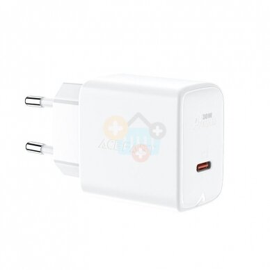Kroviklis Acefast USB Type-C: 30W GAN baltas +++ TOP Balansas 1 Kroviklis Acefast USB Type-C: 30W GAN baltas +++ TOP Balansas 1