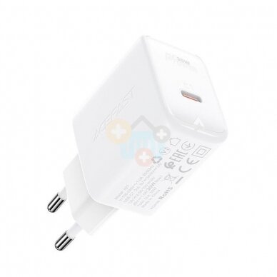 Kroviklis Acefast USB Type-C: 30W GAN baltas +++ TOP Balansas Kroviklis Acefast USB Type-C: 30W GAN baltas +++ TOP Balansas