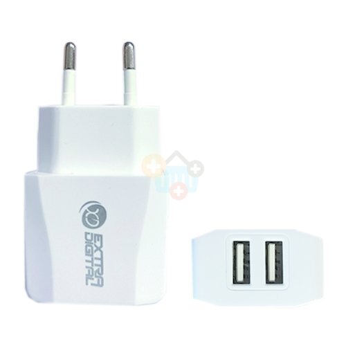 Kroviklis EXTRA DIGITAL 2xUSB: 220V, 2.1A Kroviklis EXTRA DIGITAL 2xUSB: 220V, 2.1A