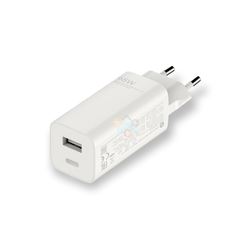 Kroviklis Xiaomi USB Type-C+ USB-A: 65W Super Slim GaN + USB-C kabelis  +++ TOP Kokybė 1