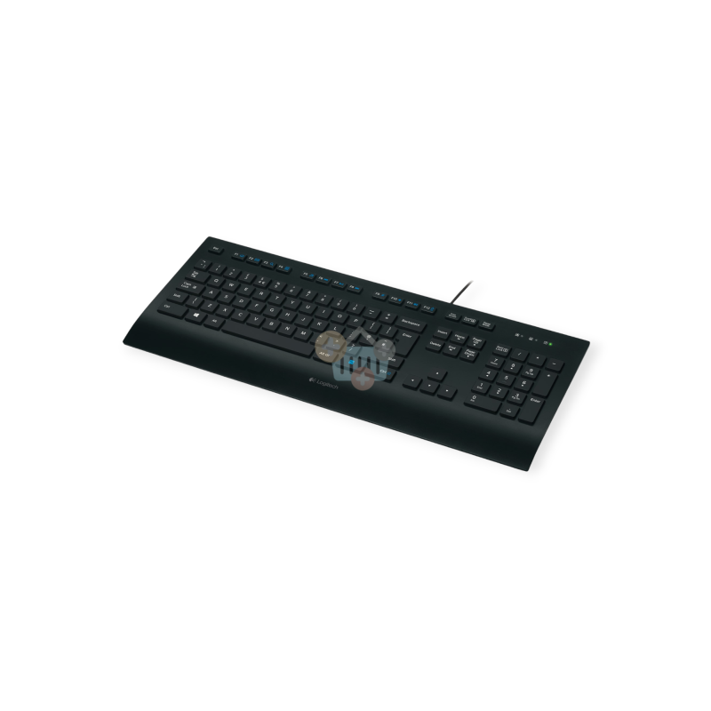 Laidinė klaviatūra LOGITECH K280E PRO Business rusiško išdėstymo RU, juoda 1