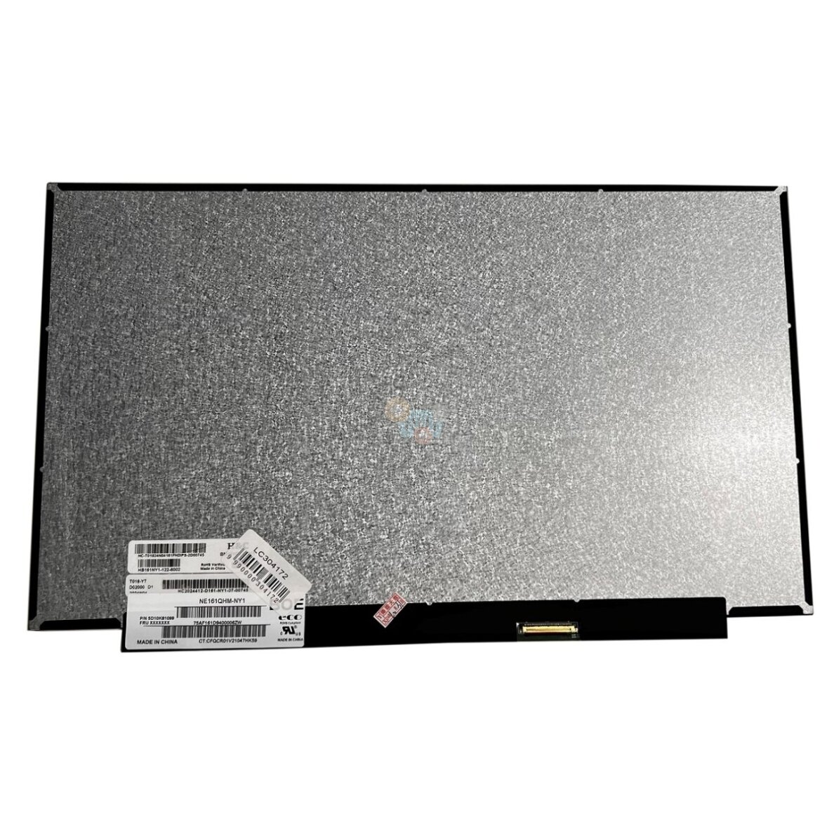 Nešiojamo kompiuterio ekranas 16,1″ NE161QHM-NY1 – IPS, 2560×1440, matinis, 165 Hz, 40 pin Nešiojamo kompiuterio ekranas 16,1″ NE161QHM-NY1 – IPS, 2560×1440, matinis, 165 Hz, 40 pin