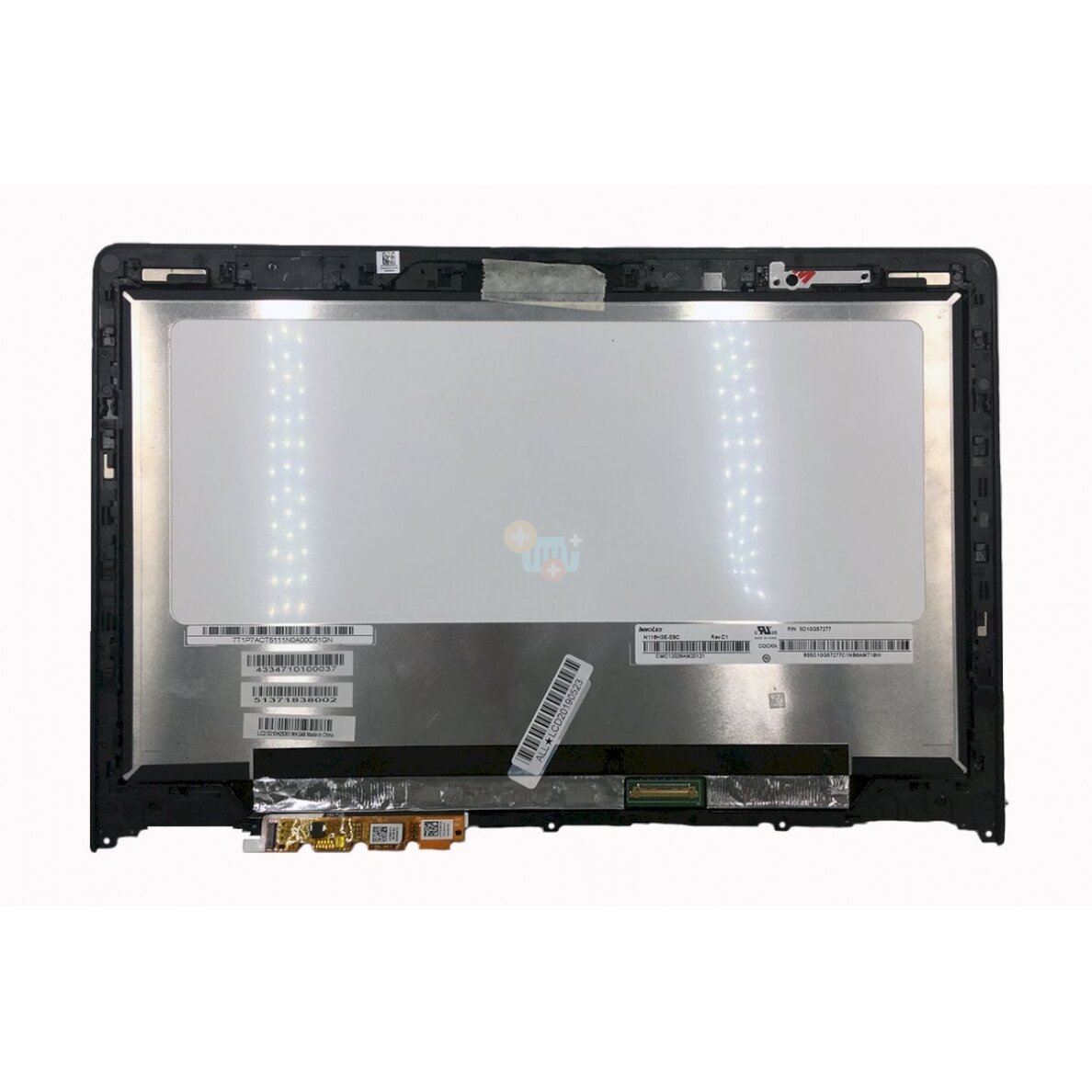 Matrica LCD + Touch 11.6“ 1920x1080 FHD, LED, IPS, SLIM, blizgus, 30pin (dešinėje), EDP, A+