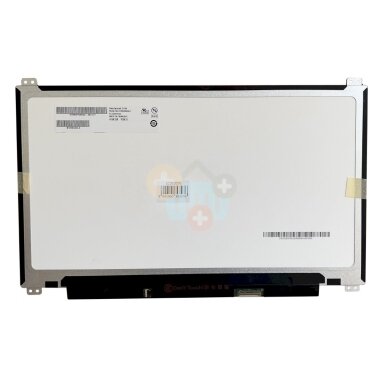 Matrica 13.3“ 1920x1080 FULL HD, LED, IPS, SLIM, matinis, 40pin narrow (dešinėje) EDP, A+ Matrica 13.3“ 1920x1080 FULL HD, LED, IPS, SLIM, matinis, 40pin narrow (dešinėje) EDP, A+