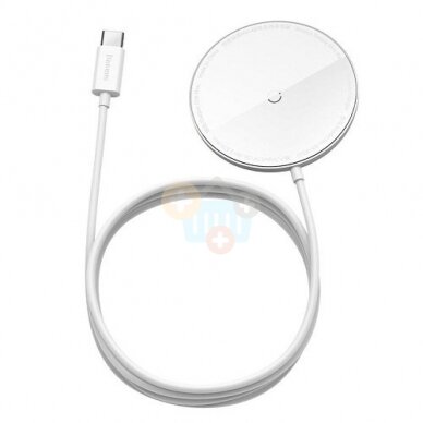 Magnetinis bevielis įkroviklis BASEUS, 15W, MagSafe Magnetinis bevielis įkroviklis BASEUS, 15W, MagSafe