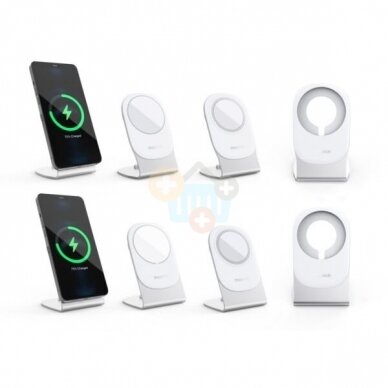 Magnetinis bevielis įkroviklis su stovu CHOETECH iPhone 12/12 Pro/12 Pro Max/12 Mini +++ TOP efektyvumas 1 Magnetinis bevielis įkroviklis su stovu CHOETECH iPhone 12/12 Pro/12 Pro Max/12 Mini +++ TOP efektyvumas 1