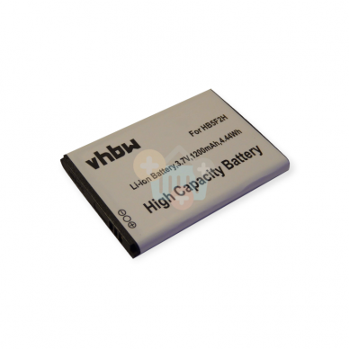 Maršrutizatoriaus baterija HUAWEI HB554666RAW, HB5F2H 1200mAh 3.7V Li-ion Maršrutizatoriaus baterija HUAWEI HB554666RAW, HB5F2H 1200mAh 3.7V Li-ion