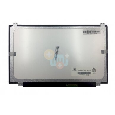 Matrica 11.6" 1366x768 HD, LED, IPS, SLIM, matinis, 40pin (dešinė), A+ Matrica 11.6" 1366x768 HD, LED, IPS, SLIM, matinis, 40pin (dešinė), A+
