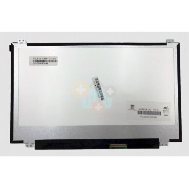 Matrica 11.6“ 1366x768 HD, SLIM, blizgi, 40pin (dešinė), A+ Matrica 11.6“ 1366x768 HD, SLIM, blizgi, 40pin (dešinė), A+