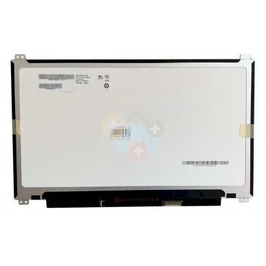 Matrica 13.3“ 1920x1080 FULL HD, LED, IPS, SLIM, matinis, 40pin narrow (dešinėje) EDP, A+ Matrica 13.3“ 1920x1080 FULL HD, LED, IPS, SLIM, matinis, 40pin narrow (dešinėje) EDP, A+