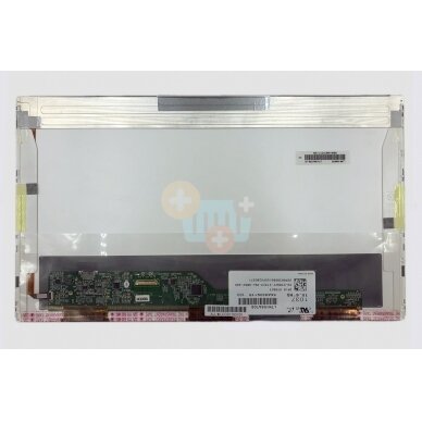 Matrica 15.6“ 1366x768 HD, LED, matte, 30pin (kairė), A+ Matrica 15.6“ 1366x768 HD, LED, matte, 30pin (kairė), A+
