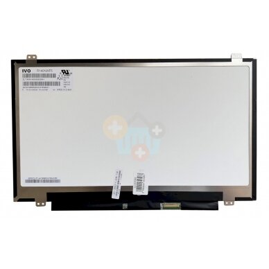Matrica su jutikliniu ekranu 14" 1920x1080 FHD, IPS, LED, SLIM, matinė, 40pin (dešinėje), A+ Matrica su jutikliniu ekranu 14" 1920x1080 FHD, IPS, LED, SLIM, matinė, 40pin (dešinėje), A+