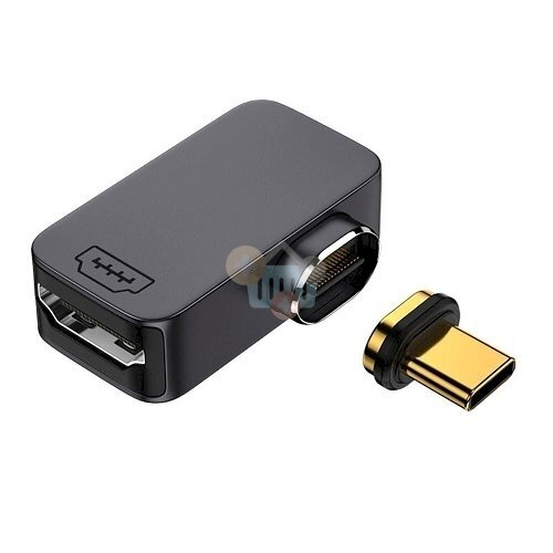 Magnetinis adapteris USB Type-C - HDMI, 4K, 60Hz Magnetinis adapteris USB Type-C - HDMI, 4K, 60Hz