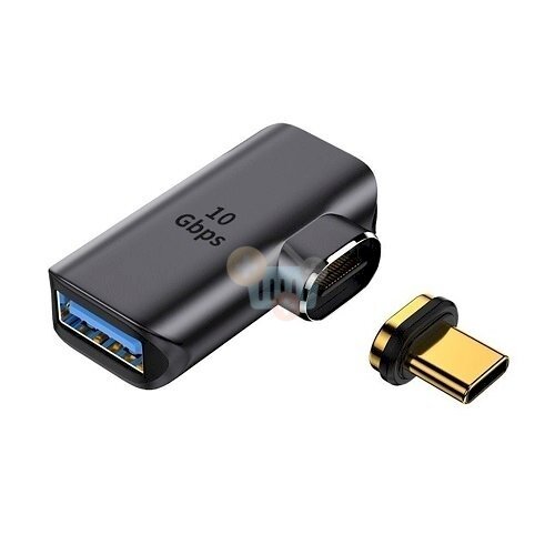 Magnetinis adapteris USB Type-C - USB 3.1 Type-A, 10Gbps Magnetinis adapteris USB Type-C - USB 3.1 Type-A, 10Gbps