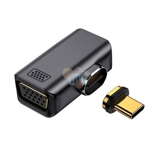 Magnetinis adapteris USB Type-C - VGA, 1080P, 60Hz Magnetinis adapteris USB Type-C - VGA, 1080P, 60Hz