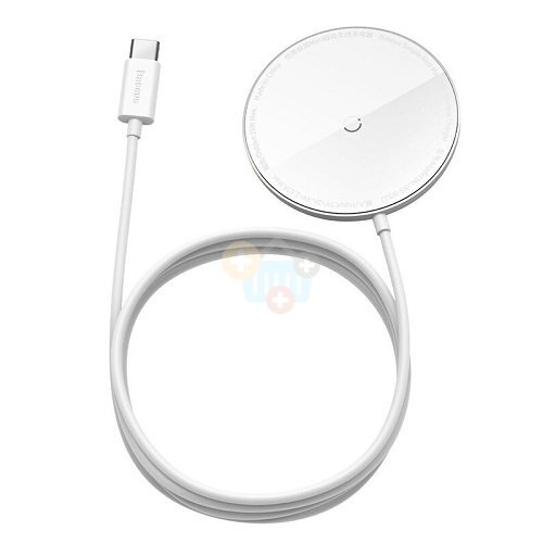 Magnetinis bevielis įkroviklis BASEUS, 15W, MagSafe Magnetinis bevielis įkroviklis BASEUS, 15W, MagSafe
