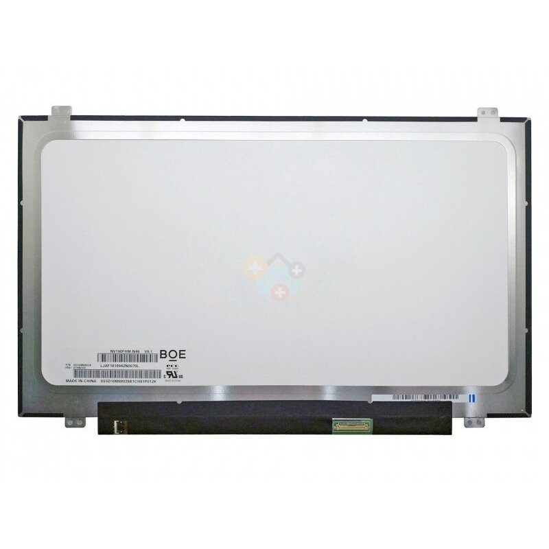 Matrica 14.0" 1920x1080 FHD, LED, IPS, SLIM, matinė, 30pin (dešinėje), A+ Matrica 14.0" 1920x1080 FHD, LED, IPS, SLIM, matinė, 30pin (dešinėje), A+