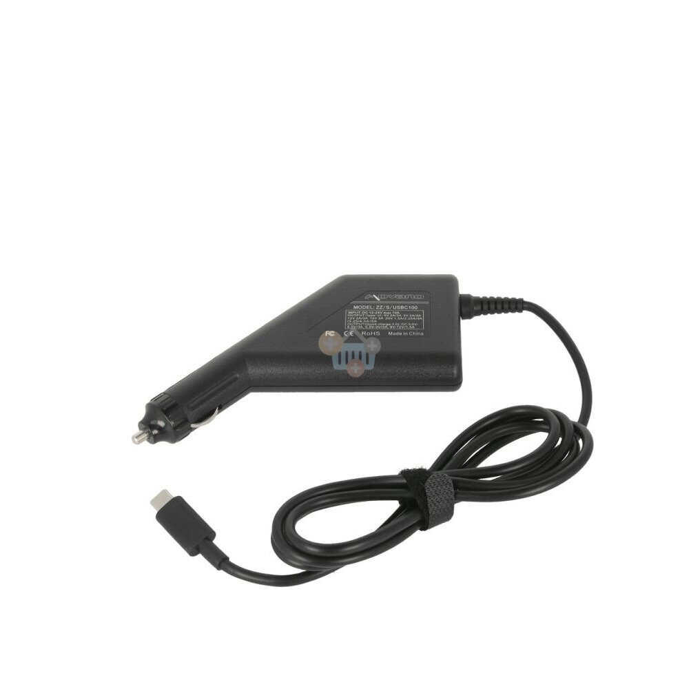 Nešiojamo kompiuterio automobilinis įkroviklis 100W USB-C Nešiojamo kompiuterio automobilinis įkroviklis 100W USB-C