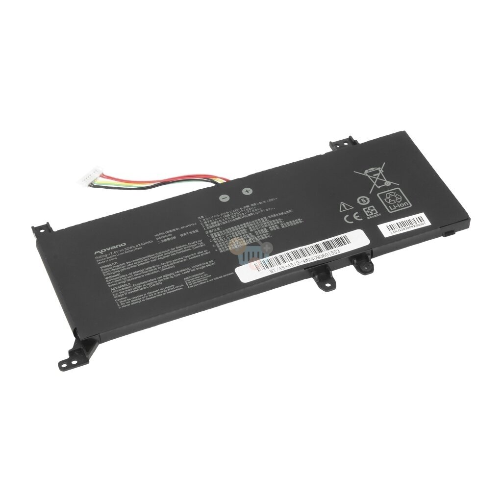Nešiojamo kompiuterio baterija ASUS B21N1818-1, 29Wh/ 3800mAh +++ TOP Kaina Nešiojamo kompiuterio baterija ASUS B21N1818-1, 29Wh/ 3800mAh +++ TOP Kaina