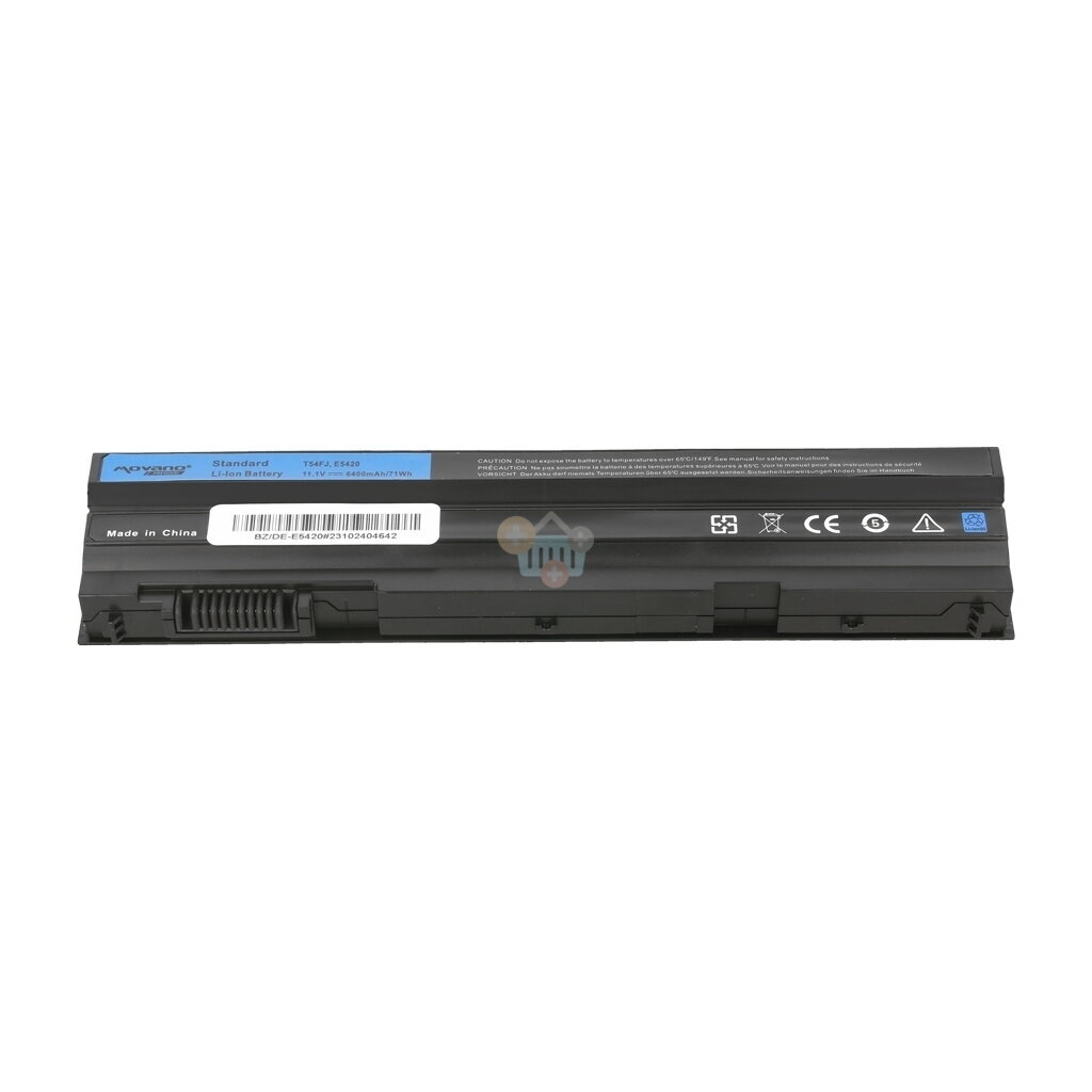Nešiojamo kompiuterio baterija DELL T54FJ, 6400mAh +++ ULTRA Efektyvumas Nešiojamo kompiuterio baterija DELL T54FJ, 6400mAh +++ ULTRA Efektyvumas