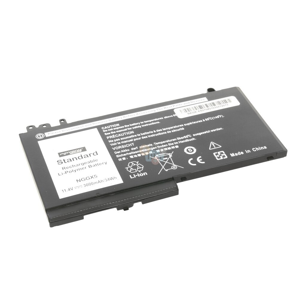 Nešiojamo kompiuterio baterija DELL NGGX5 3000mAh/ 34Wh +++ TOP Kaina Nešiojamo kompiuterio baterija DELL NGGX5 3000mAh/ 34Wh +++ TOP Kaina