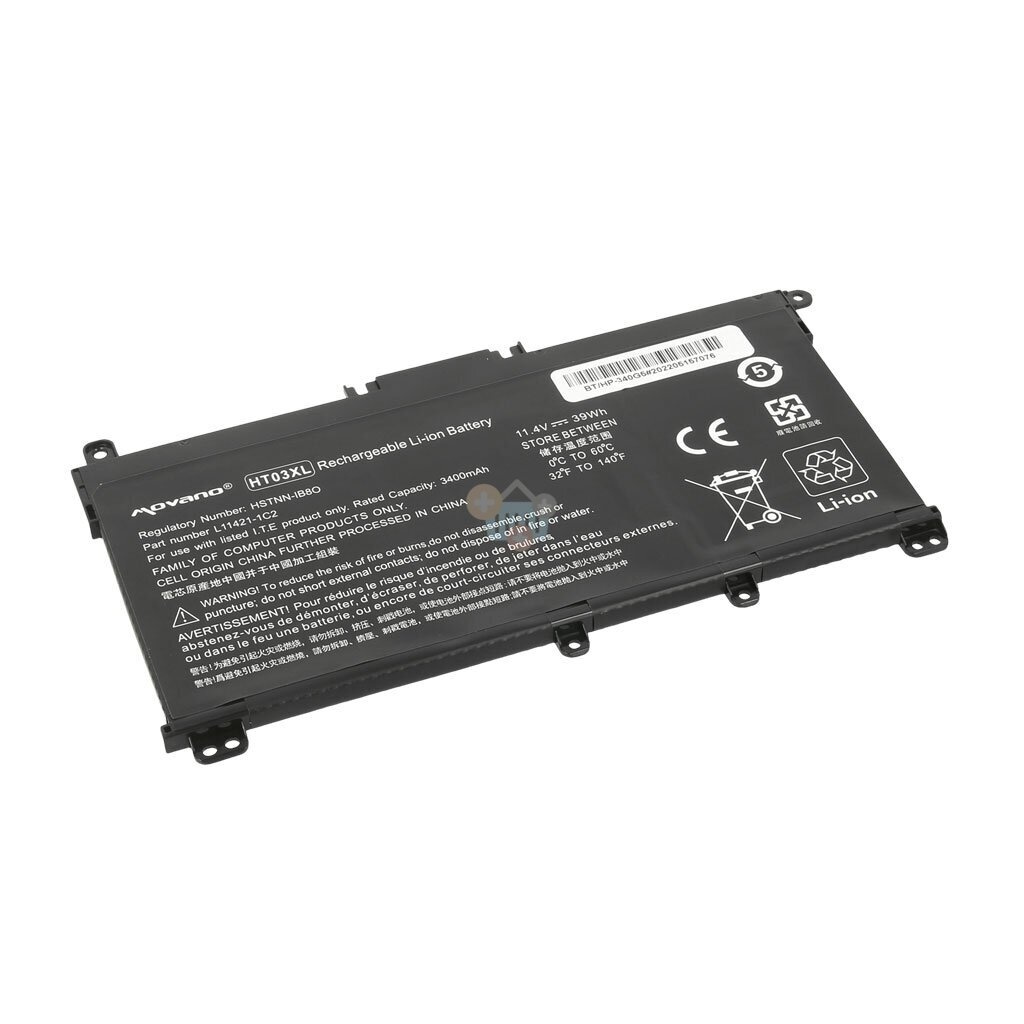 Nešiojamo kompiuterio baterija HP HT03XL 3400 mAh/ 39 Wh +++ TOP Kaina Nešiojamo kompiuterio baterija HP HT03XL 3400 mAh/ 39 Wh +++ TOP Kaina