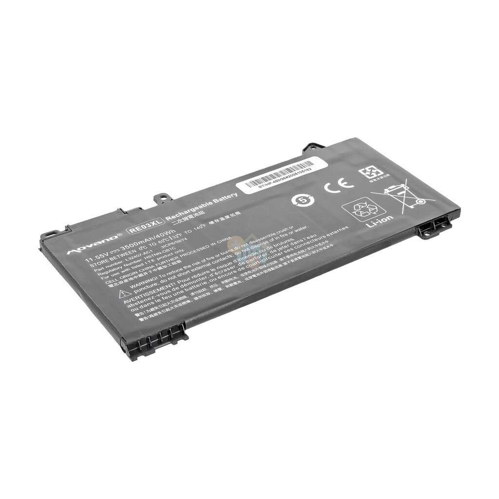 Nešiojamo kompiuterio baterija HP RE03XL, 39Wh +++ TOP Balansas Nešiojamo kompiuterio baterija HP RE03XL, 39Wh +++ TOP Balansas