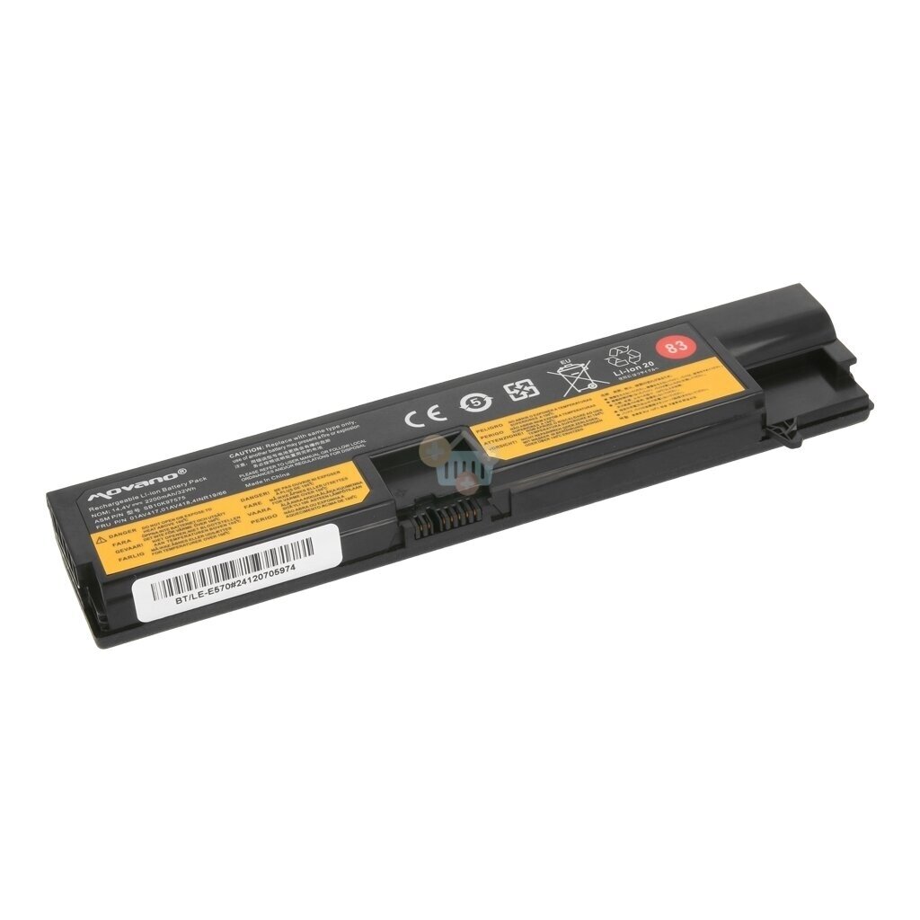 Nešiojamo kompiuterio baterija Lenovo ThinkPad E570 / E570C / E575 01AV417 2200mAh 32Wh Nešiojamo kompiuterio baterija Lenovo ThinkPad E570 / E570C / E575 01AV417 2200mAh 32Wh