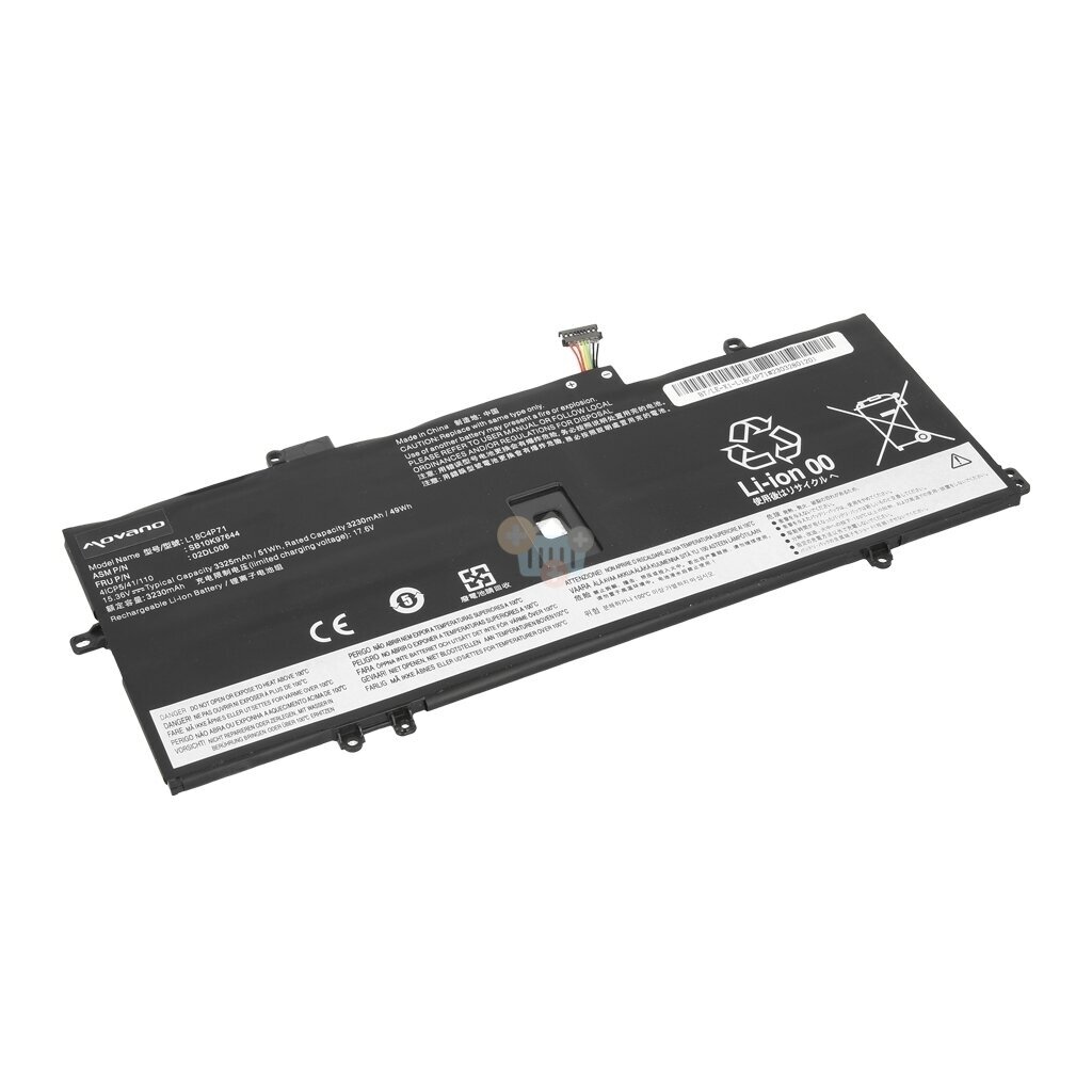 Nešiojamo kompiuterio baterija LENOVO L18M4P72 3325mAh/ 51Wh +++ TOP Kaina Nešiojamo kompiuterio baterija LENOVO L18M4P72 3325mAh/ 51Wh +++ TOP Kaina